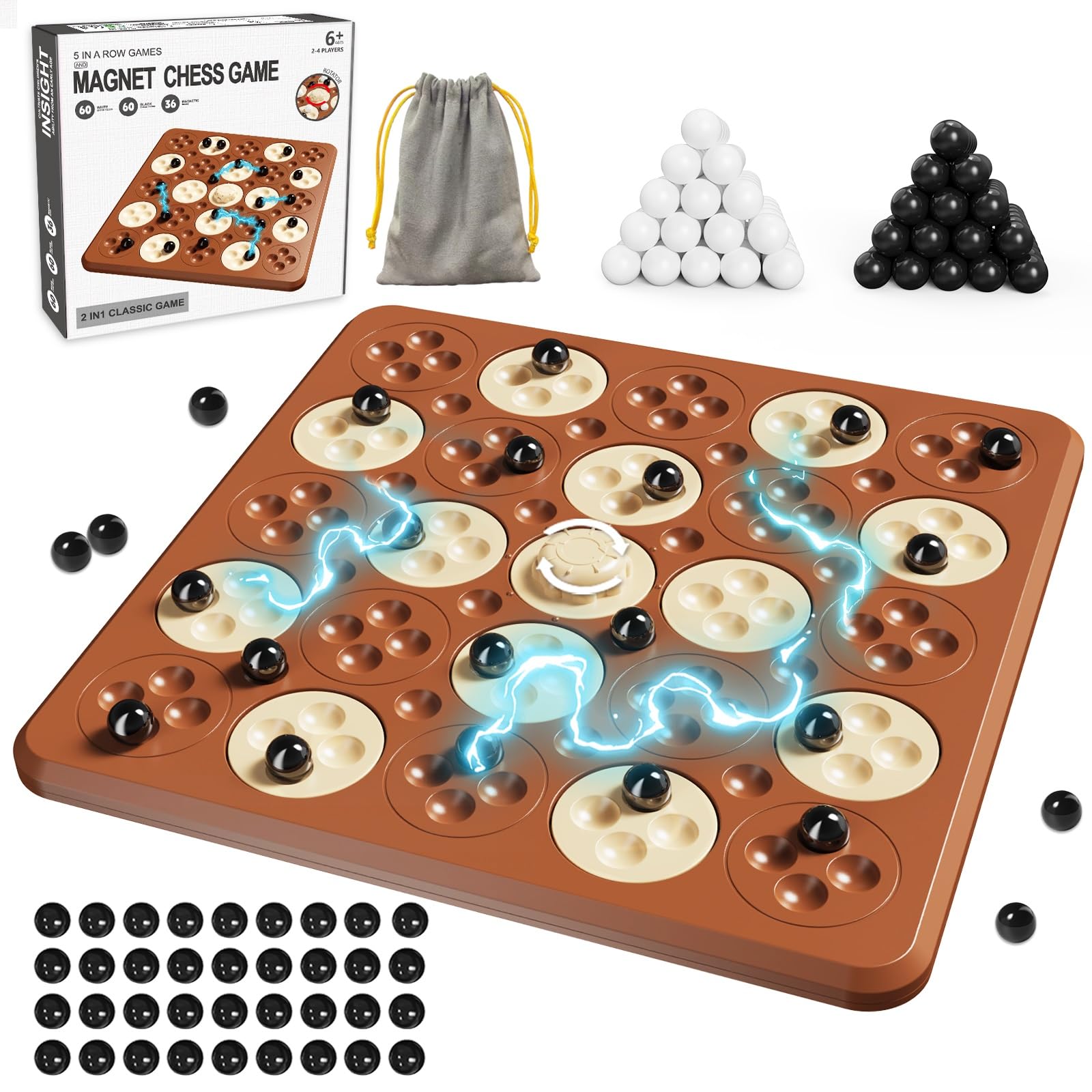 Amazon | 磁気ゲームチェス、マグネットゲーム、磁気ボード